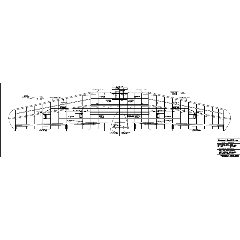 Airspeed As51 Horsa PDF Glider 110 Scale Downloadable Plans