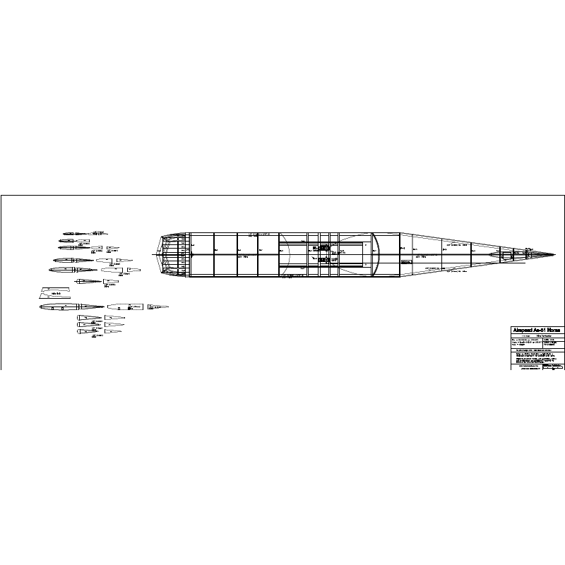 Airspeed As51 Horsa PDF Glider 110 Scale Downloadable Plans