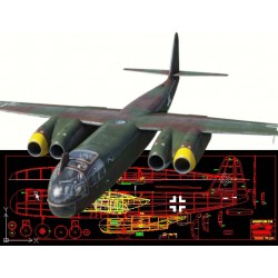 Arado 234 C-3 - DXF - 1:5...