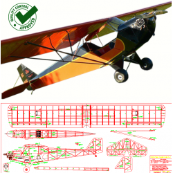 1935 Piper Taylor Cub E-2 -...