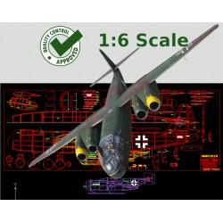Arado 234 C-3 - DXF - 1:6...