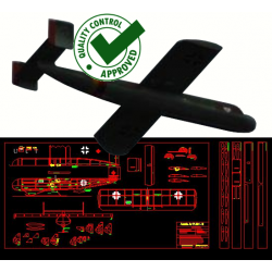 Arado Ar-E.381-III - DXF -...