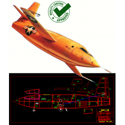 Bell X-1 CB - DXF - EDF-90...