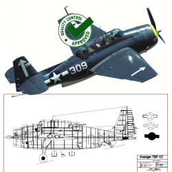 Grumman Avenger TBF-1C -...