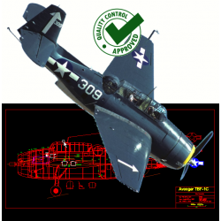 Grumman Avenger TBF-1C -...
