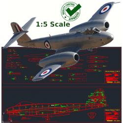 Gloster Meteor F-MK-8 - DXF...