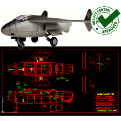 Junkers Ju-EF128 - DXF -...