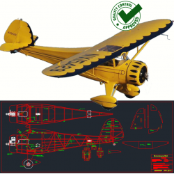 Monocoupe 90A - DWG - .60 -...