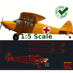 Piper J5 Cub Cruiser - DXF...