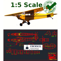 Piper Taylor Cub J-2 - DXF...