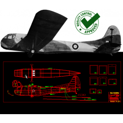 Waco CG 4B Flat - DXF -...