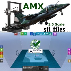 Aermacchi AMX - stl file...