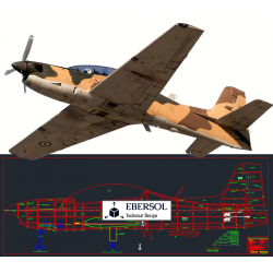 Tucano Turbo Prop - DWG -...