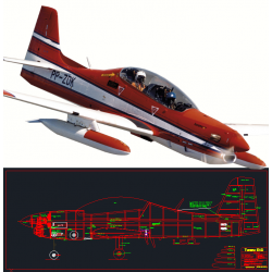 Tucano EAD-50 - DWG - 1:4.4...